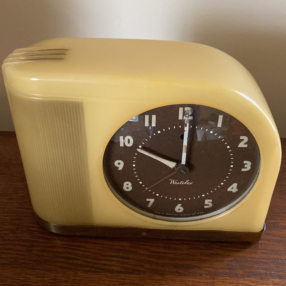 Vintage Westclox Moonbeam Alarm Clock
